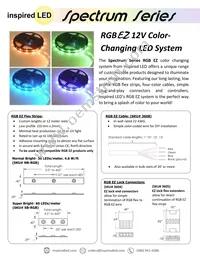 12V-NB-RGB-12M Datasheet Cover