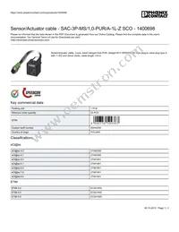 1400698 Datasheet Cover