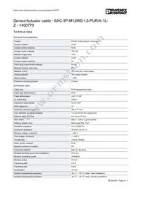 1400770 Datasheet Page 2