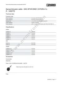 1400770 Datasheet Page 3