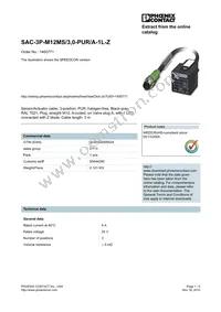 1400771 Datasheet Cover