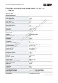 1400786 Datasheet Page 2