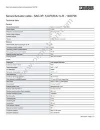 1400798 Datasheet Page 2