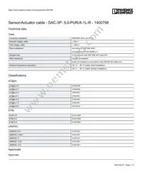 1400798 Datasheet Page 3