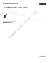 1400801 Datasheet Page 2