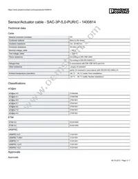 1400814 Datasheet Page 3