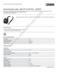 1402978 Datasheet Cover