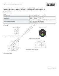 1404318 Datasheet Page 3