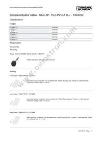 1404790 Datasheet Page 3