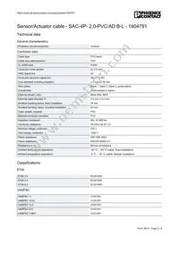 1404791 Datasheet Page 2