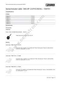 1404791 Datasheet Page 3