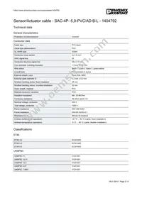 1404792 Datasheet Page 2