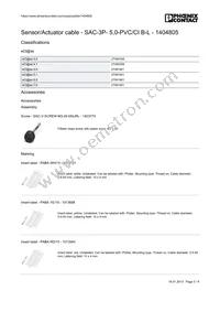 1404805 Datasheet Page 3