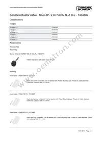 1404807 Datasheet Page 3