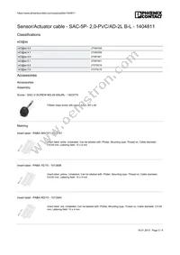 1404811 Datasheet Page 3