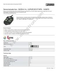 1405678 Datasheet Cover