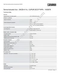 1405678 Datasheet Page 2