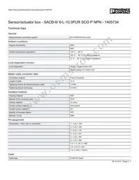 1405734 Datasheet Page 2