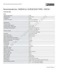 1405734 Datasheet Page 3