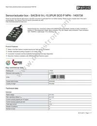 1405738 Datasheet Cover