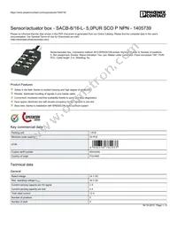 1405739 Datasheet Cover