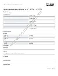 1412058 Datasheet Page 3