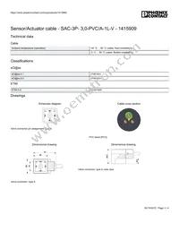 1415909 Datasheet Page 3