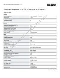 1415911 Datasheet Page 2