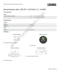 1415925 Datasheet Page 3