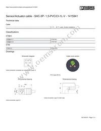 1415941 Datasheet Page 3