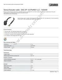 1435409 Datasheet Cover