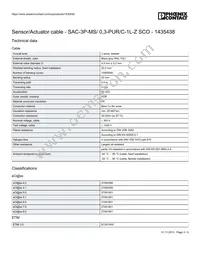 1435438 Datasheet Page 3