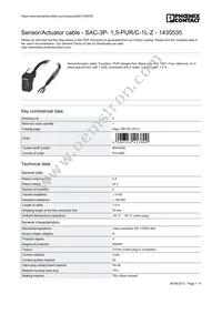 1435535 Datasheet Cover