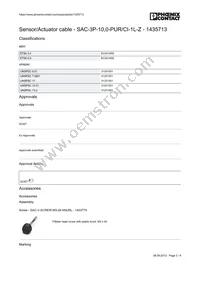 1435713 Datasheet Page 3