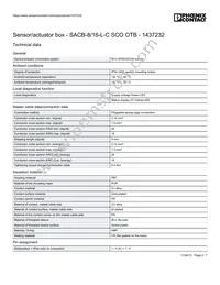 1437232 Datasheet Page 2