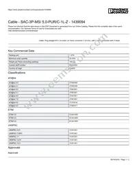 1439094 Datasheet Cover