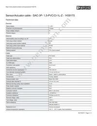 1439175 Datasheet Page 2