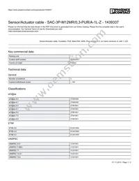 1439337 Datasheet Cover