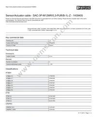 1439405 Datasheet Cover