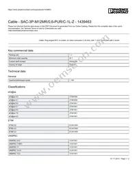 1439463 Datasheet Cover