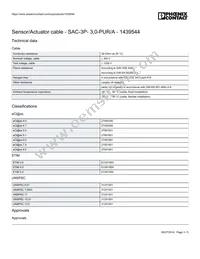 1439544 Datasheet Page 3