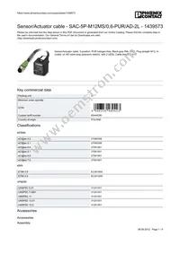 1439573 Datasheet Cover