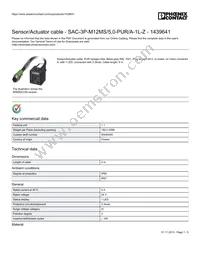 1439641 Datasheet Cover