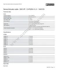 1443103 Datasheet Page 3