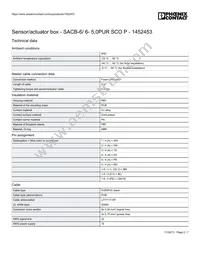 1452453 Datasheet Page 2