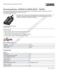 1452482 Datasheet Cover