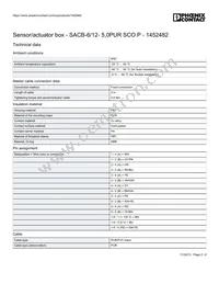 1452482 Datasheet Page 2