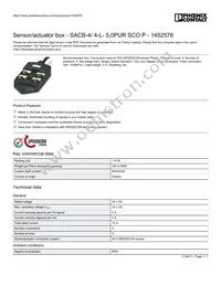 1452576 Datasheet Cover