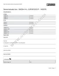 1452576 Datasheet Page 4