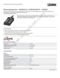 1452644 Datasheet Cover